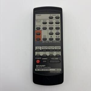 Sharp Audio System Original Remote Control RRMCG00173AWSA